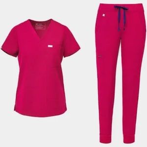 Used once Small top and small jogger bottom high waisted